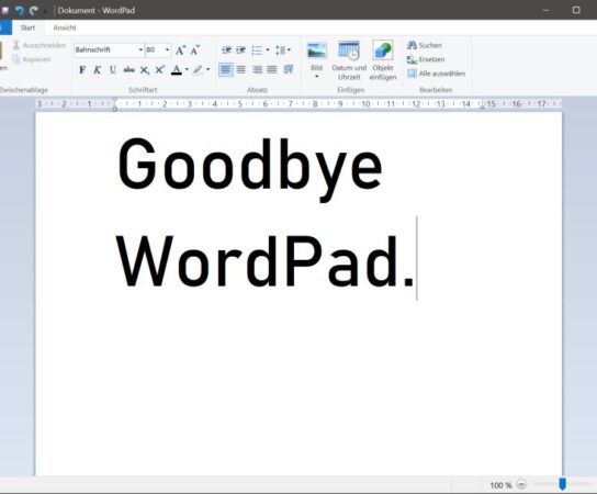 Microsoft’s Bold Move: WordPad Gets the Boot in Windows 11